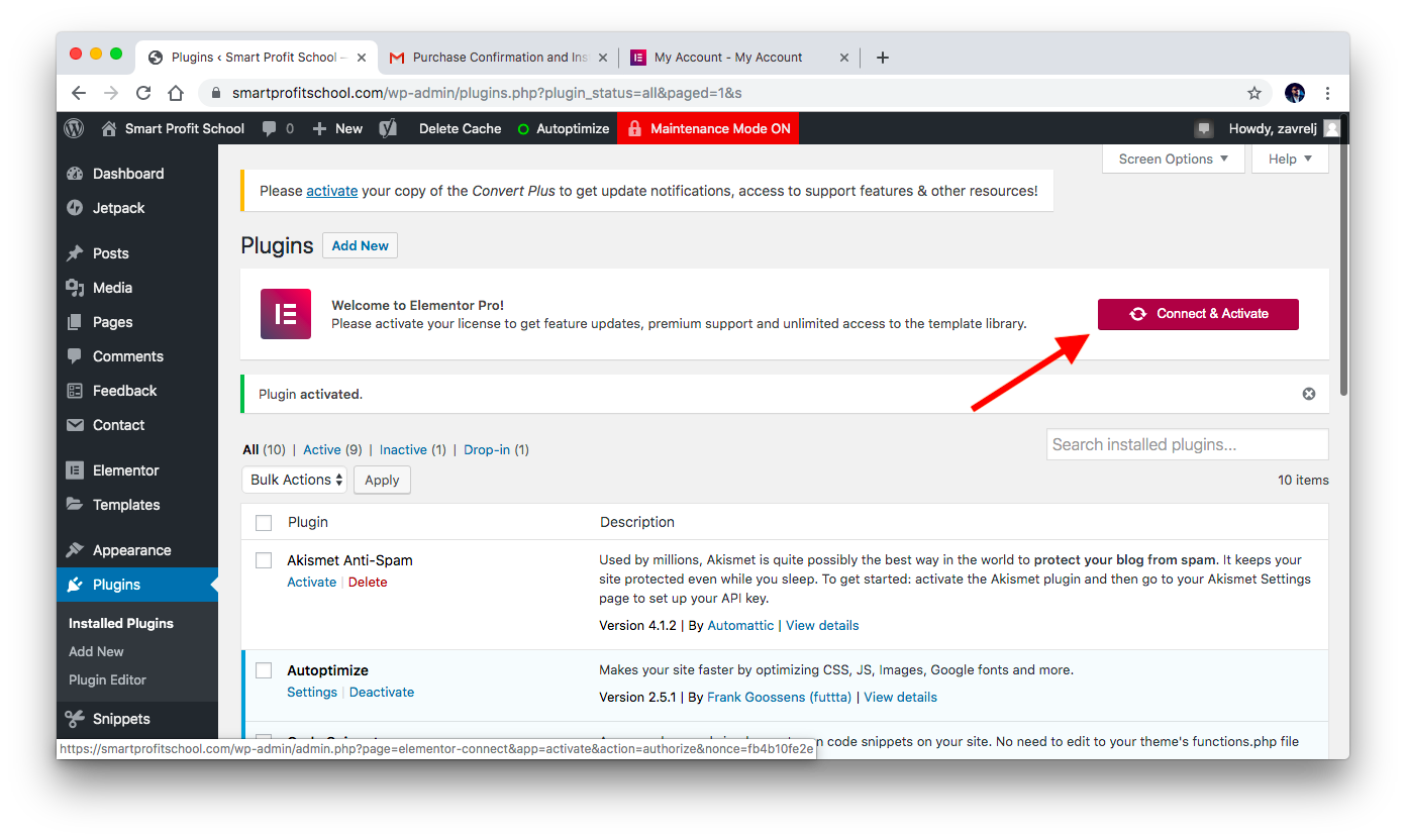 how to activate elementor pro how to activate elementor pro
